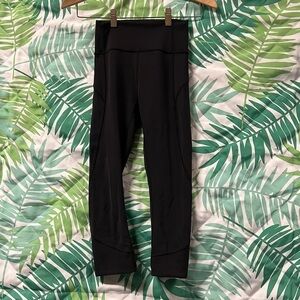 COPY - Lululemon  black capri leggings size 2